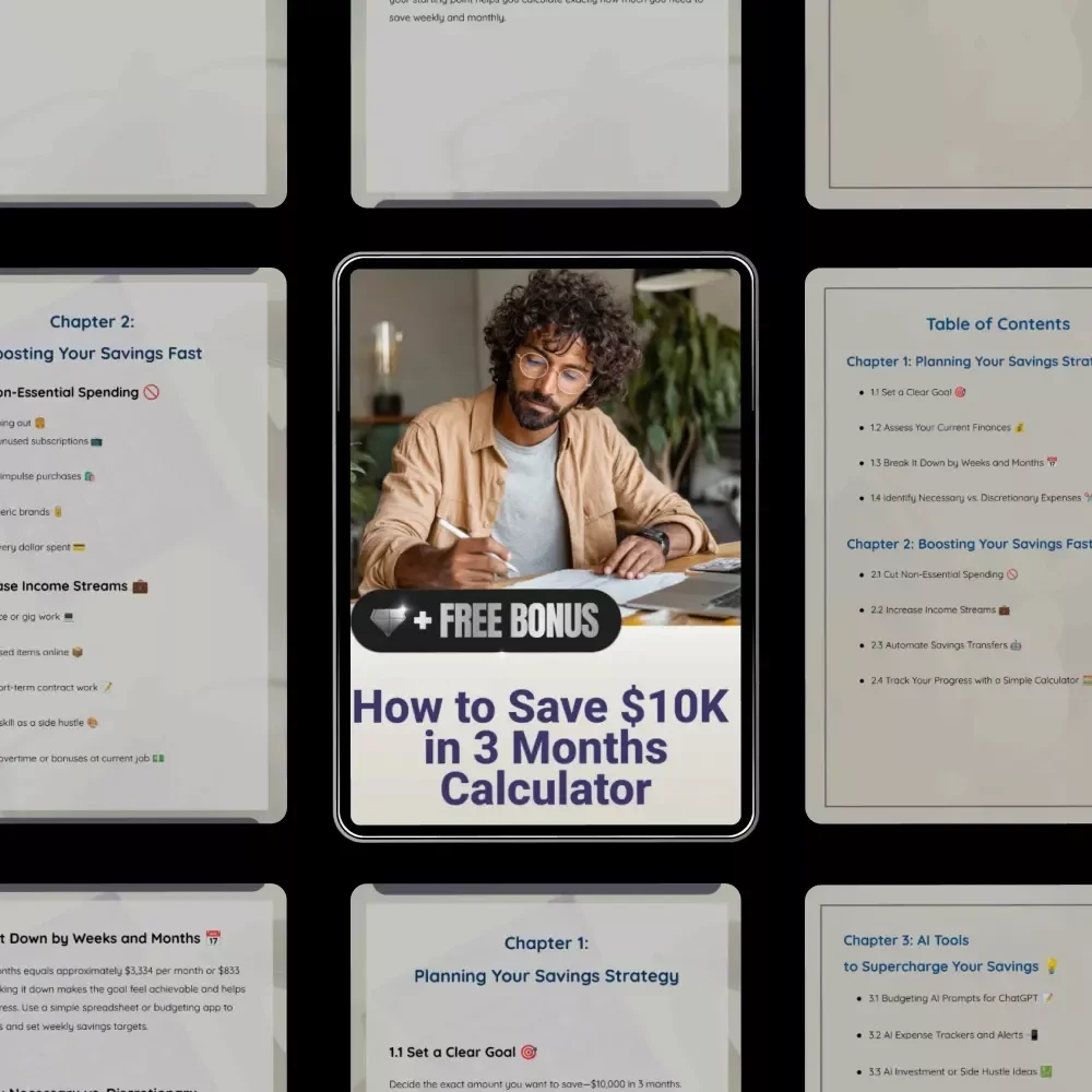 How to Save 10K in 3 Months Calculator: Your Ultimate Savings Guide & Budgeting Tool for Fast Financial Growth