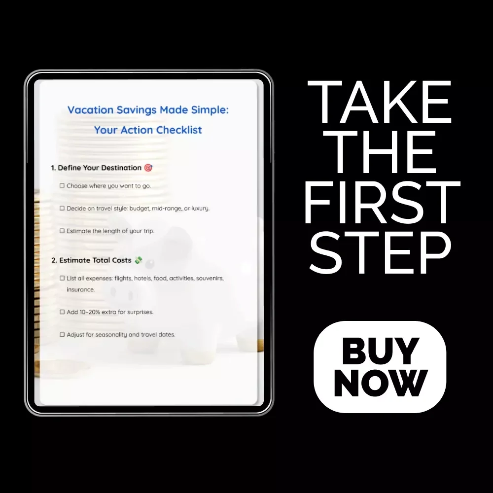 Vacation Savings Made Simple: Your Action Checklist – Plan, Save & Travel Stress-Free