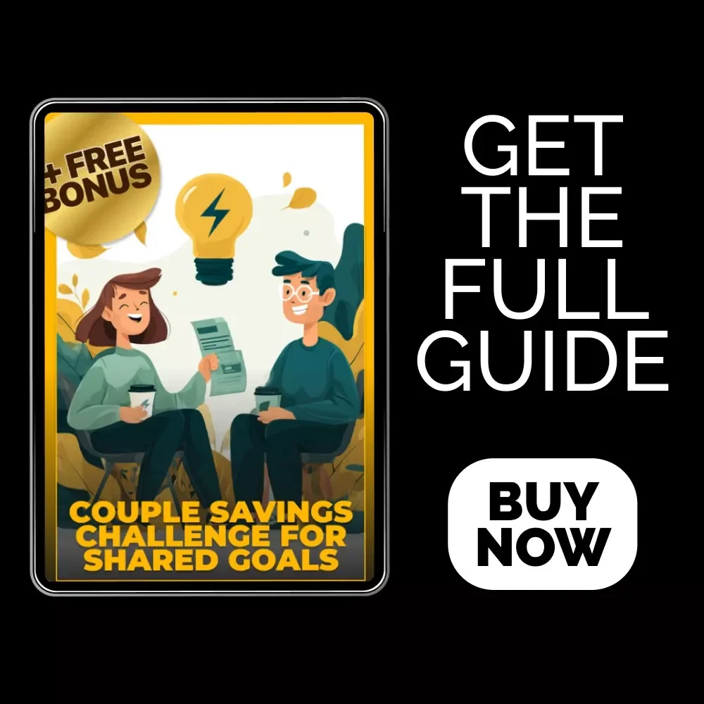 Couple Savings Challenge for Shared Goals - Digital Guide for Building Financial Success Together