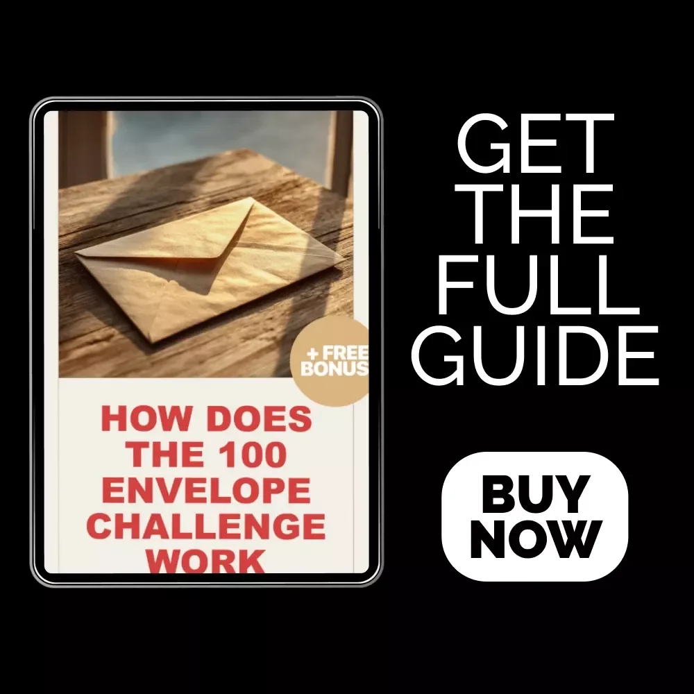 How Does the 100 Envelope Challenge Work | Printable Savings Guide for Beginners | Viral Savings Trend Explained | Budget Planner Digital Download