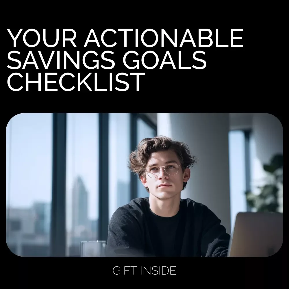 Your Actionable Savings Goals Checklist - Track Your Financial Progress with a Custom Savings Goal Spreadsheet