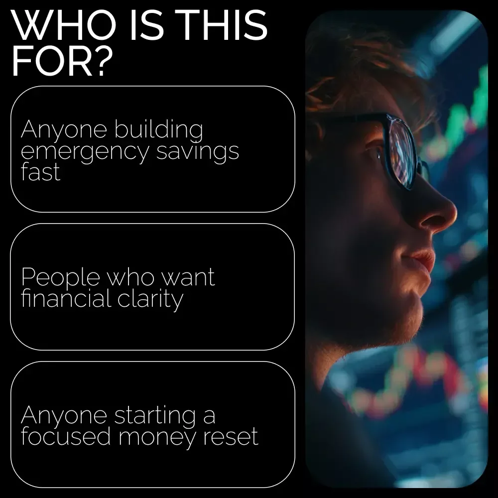 The $5K Sprint: Guide to Fast, Smart Savings | How to Save $5000 in 3 Months Digital Ebook