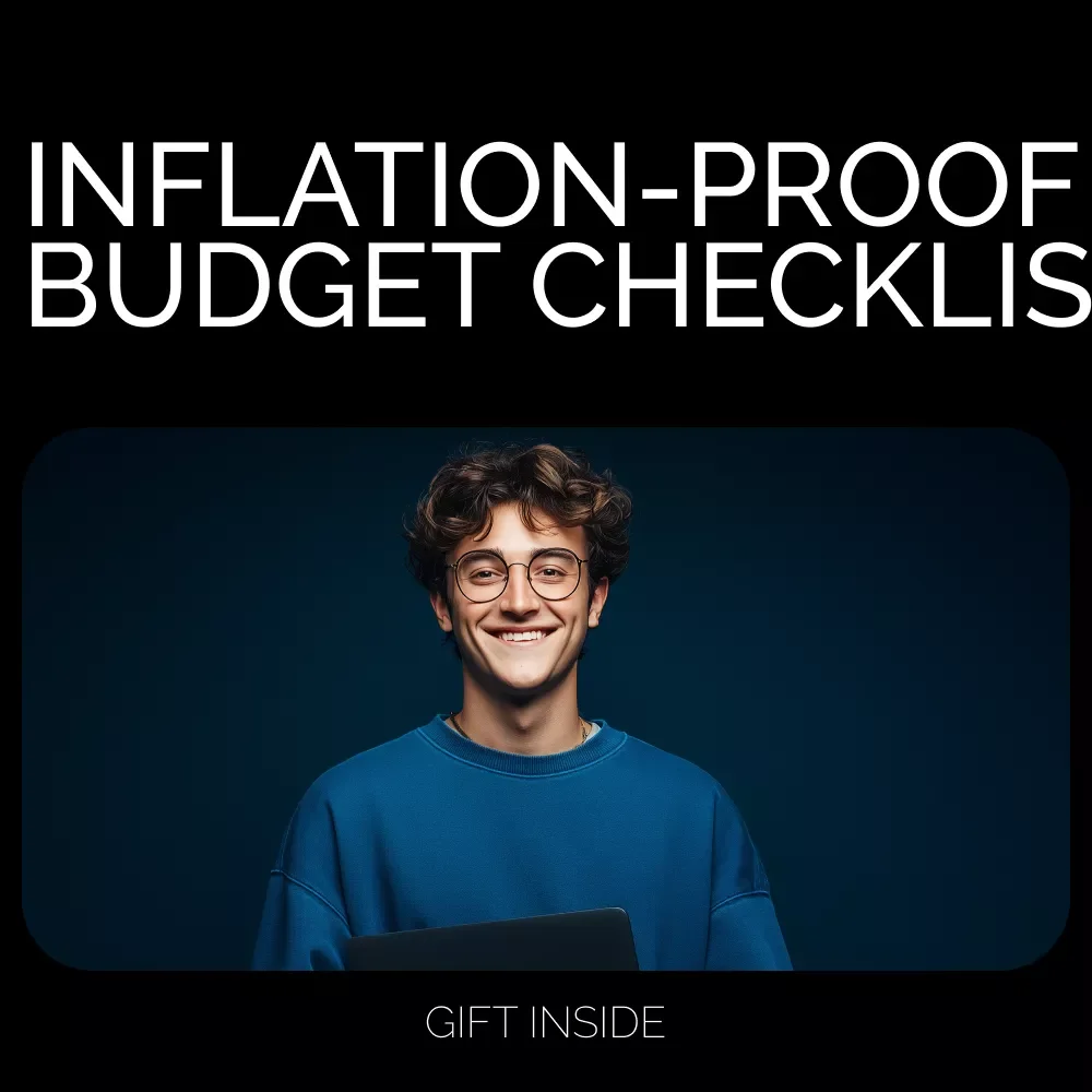 Inflation-Proof Budget Checklist | Simple Planner to Stay Ahead of Rising Costs | Smart Guide on how to adjust your budget for inflation