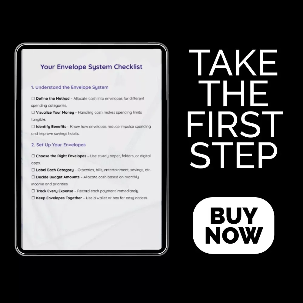 Your Envelope System Checklist: A Practical Guide for Saving Money with Envelopes
