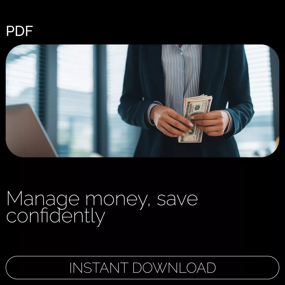 Smart Money Moves | Easy Guide on How to Manage and Save Money | Budgeting, Saving & AI Tools eBook