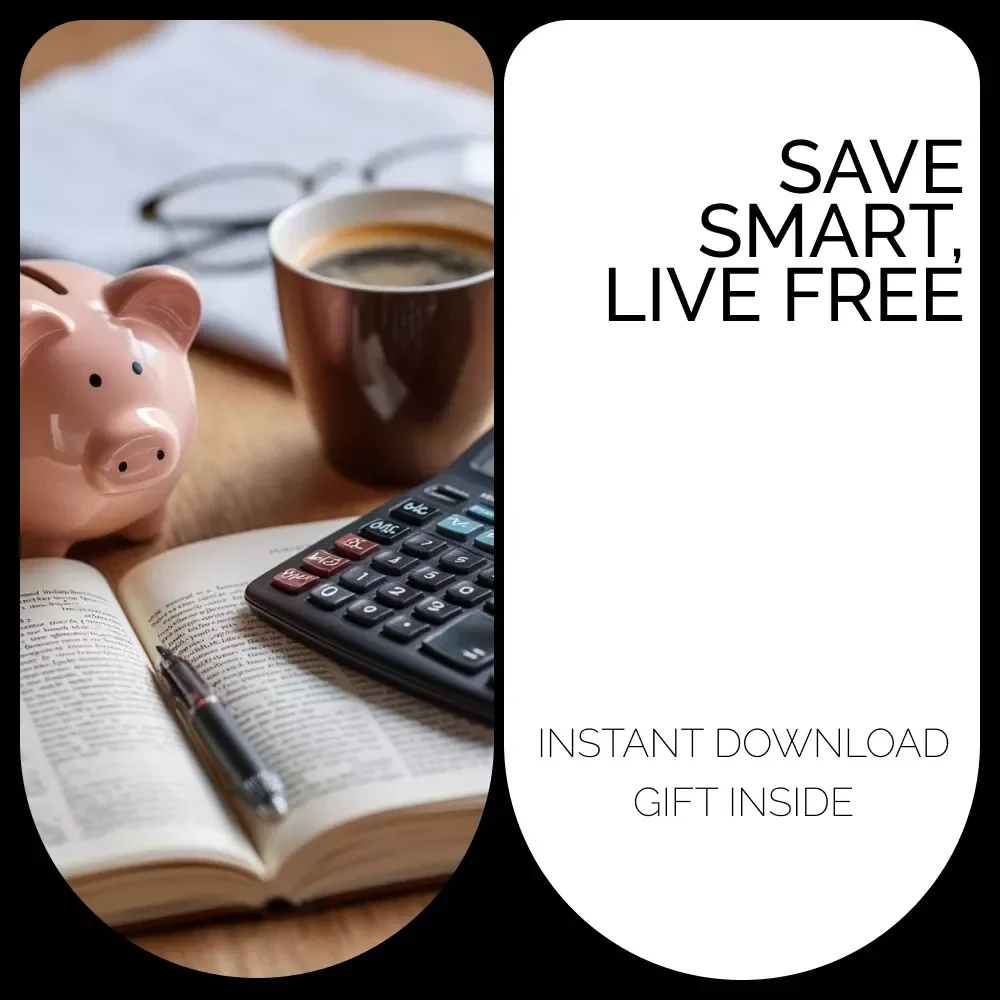 Save Smart, Live Free – Practical Money-Saving Ebook | How Much to Save a Month Guide for Beginners & Goal-Getters