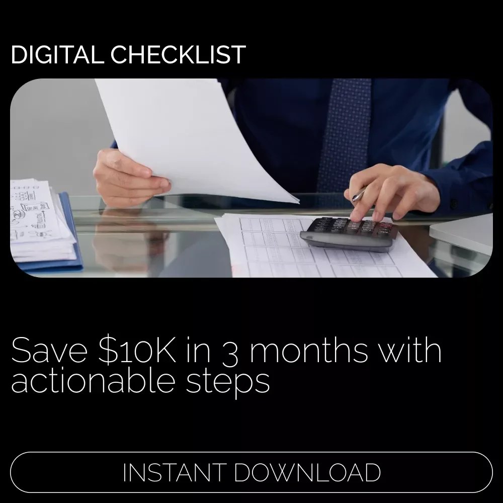 Your 10K in 3 Months Action Checklist: Step-by-Step Plan to Save $10,000 Fast
