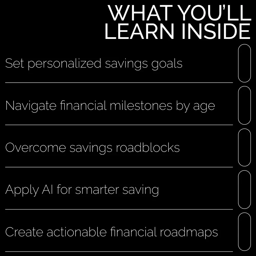 A Practical Guide to Savings Goals by Age: A Comprehensive Digital Guide for Building Smart Savings Strategies