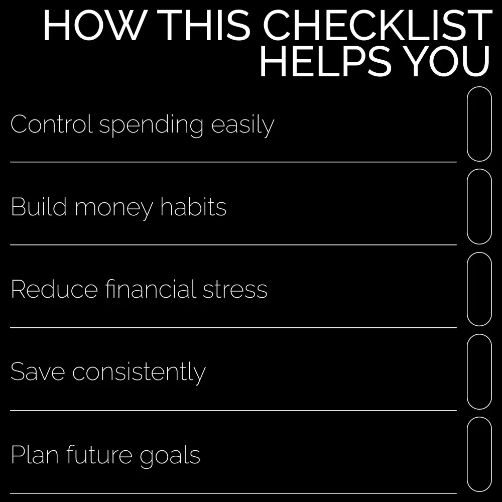 Envelope Money Mastery Checklist – Saving Money Envelopes System for Simple Budgeting, Cash Stuffing Planner, Smart Spending & Stress-Free Savings