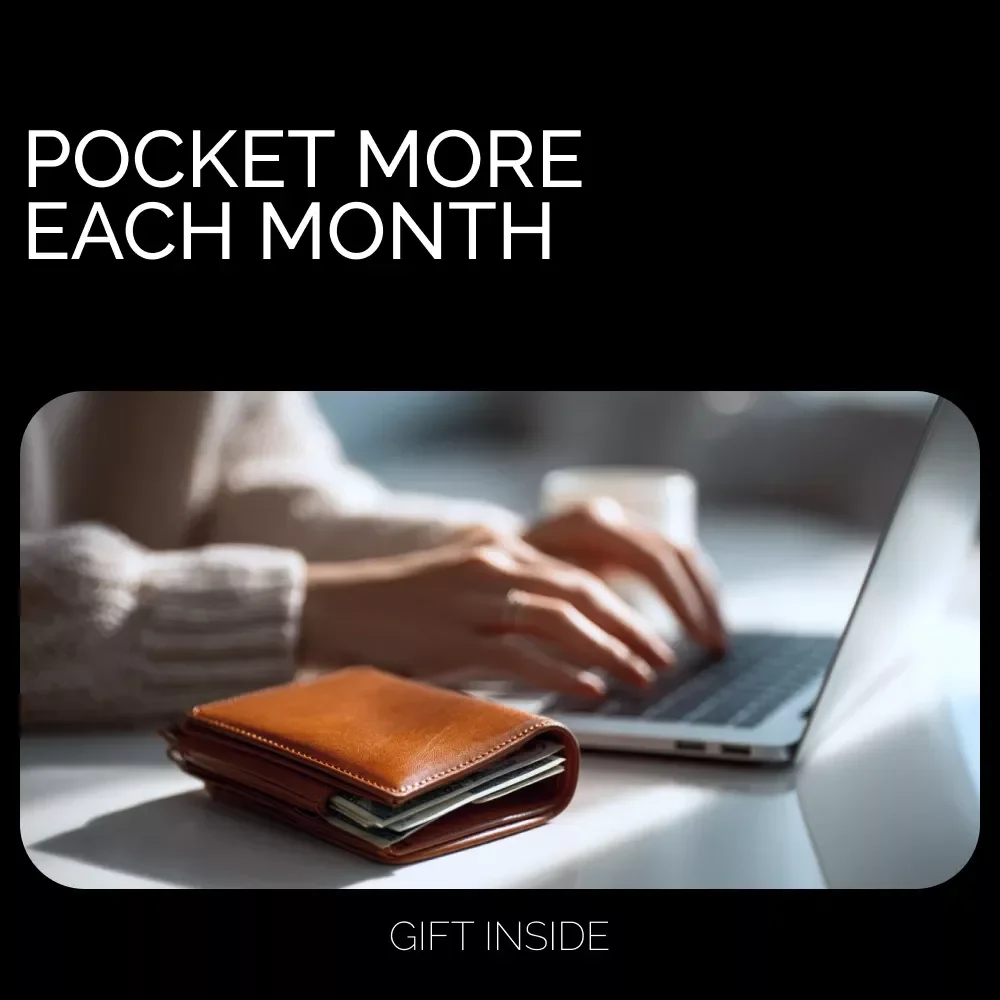Pocket More Each Month | Smart Money-Saving Ebook Guide on How to Save Money Each Month
