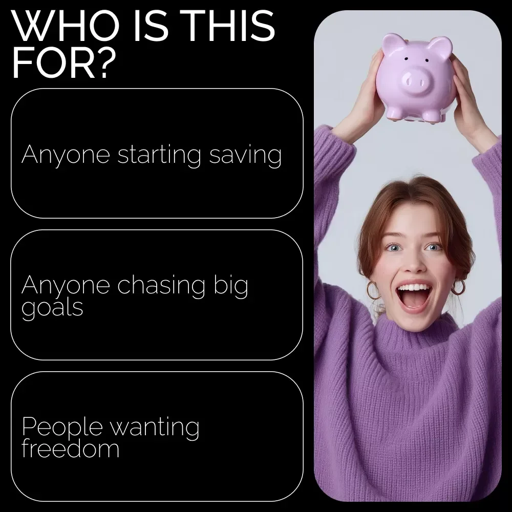 $100K: Fun & Smart Ways to Build Your Savings | How to Save 100K Step-by-Step Digital eBook Guide
