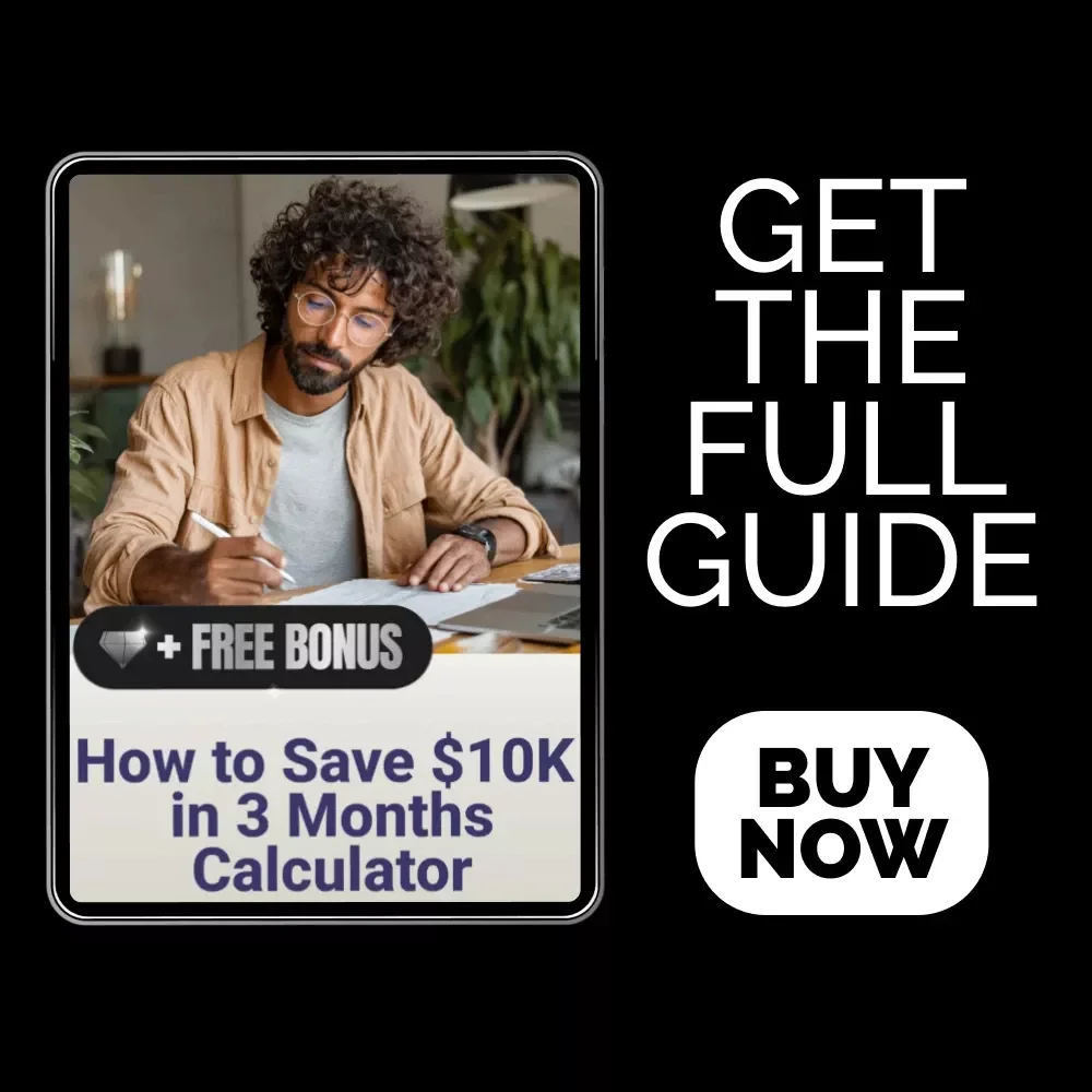 How to Save 10K in 3 Months Calculator: Your Ultimate Savings Guide & Budgeting Tool for Fast Financial Growth
