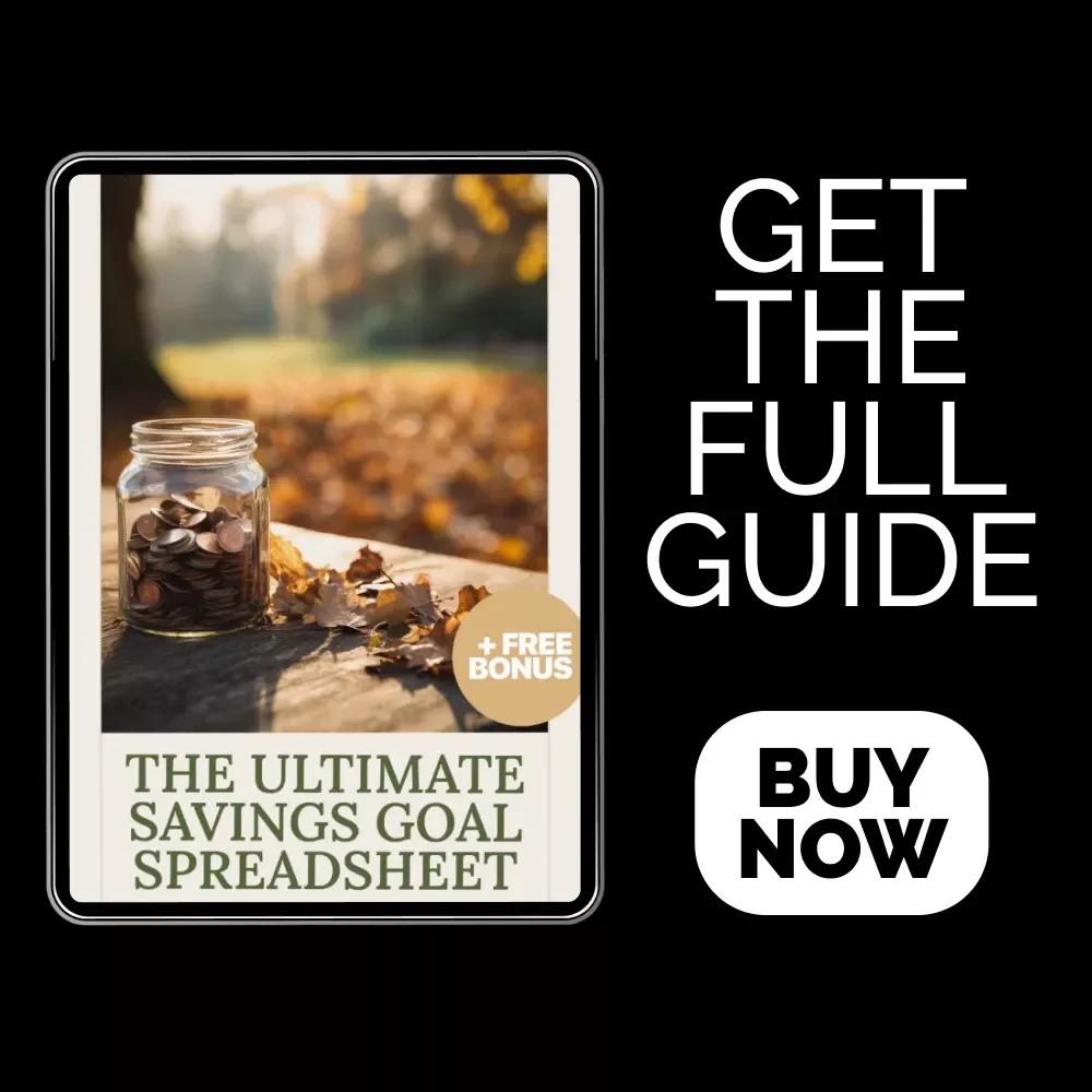 The Ultimate Savings Goal Spreadsheet: Your Complete Guide to Reaching Financial Milestones