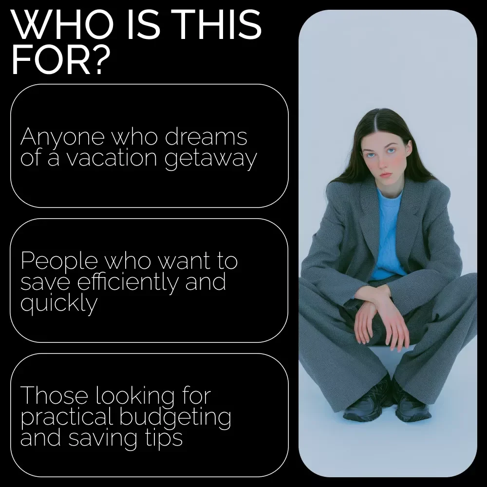 Escape Fund: Save for Your Dream Vacation in 6 Months - Digital Guide & eBook