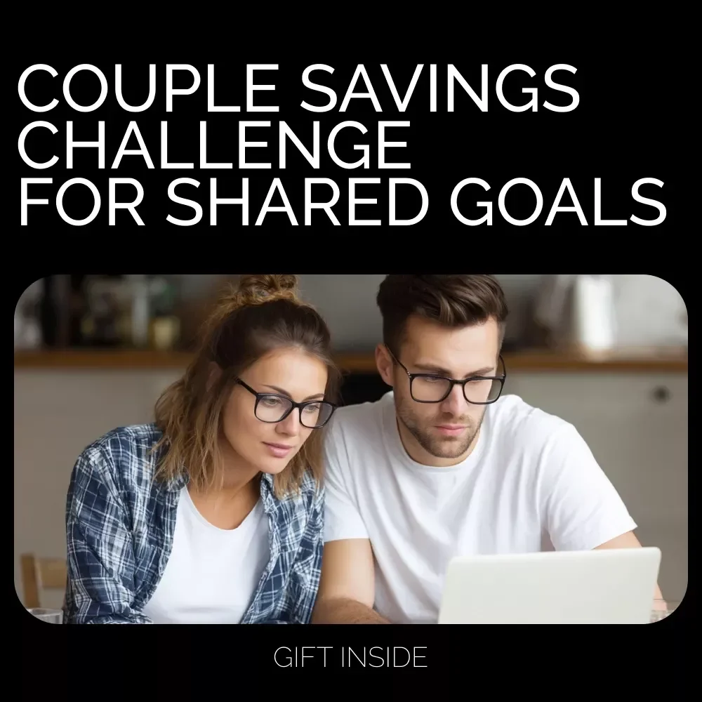 Couple Savings Challenge for Shared Goals - Digital Guide for Building Financial Success Together