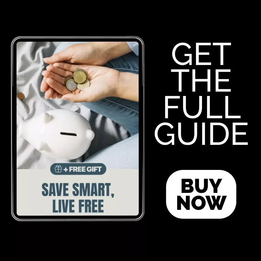 Save Smart, Live Free – Practical Money-Saving Ebook | How Much to Save a Month Guide for Beginners & Goal-Getters