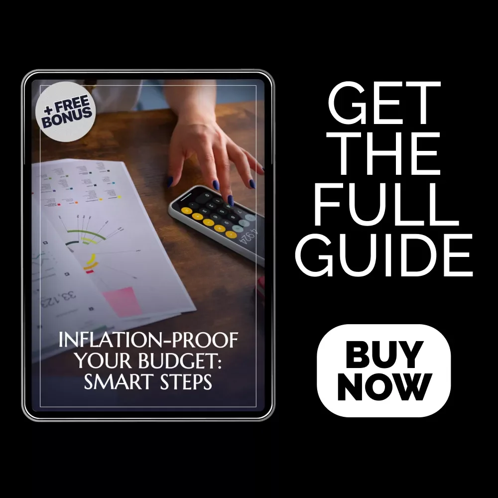 Inflation-Proof Your Budget: Smart Steps | Ebook on How to Adjust Your Budget for Inflation, Smart Money Planning, Financial Stability Guide