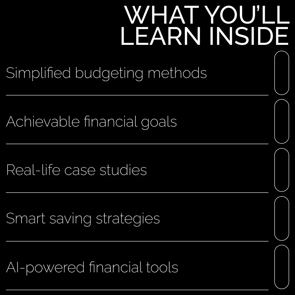 Smart Money Moves: Start Budgeting & Saving Today - eBook Guide for Personal Finance Success