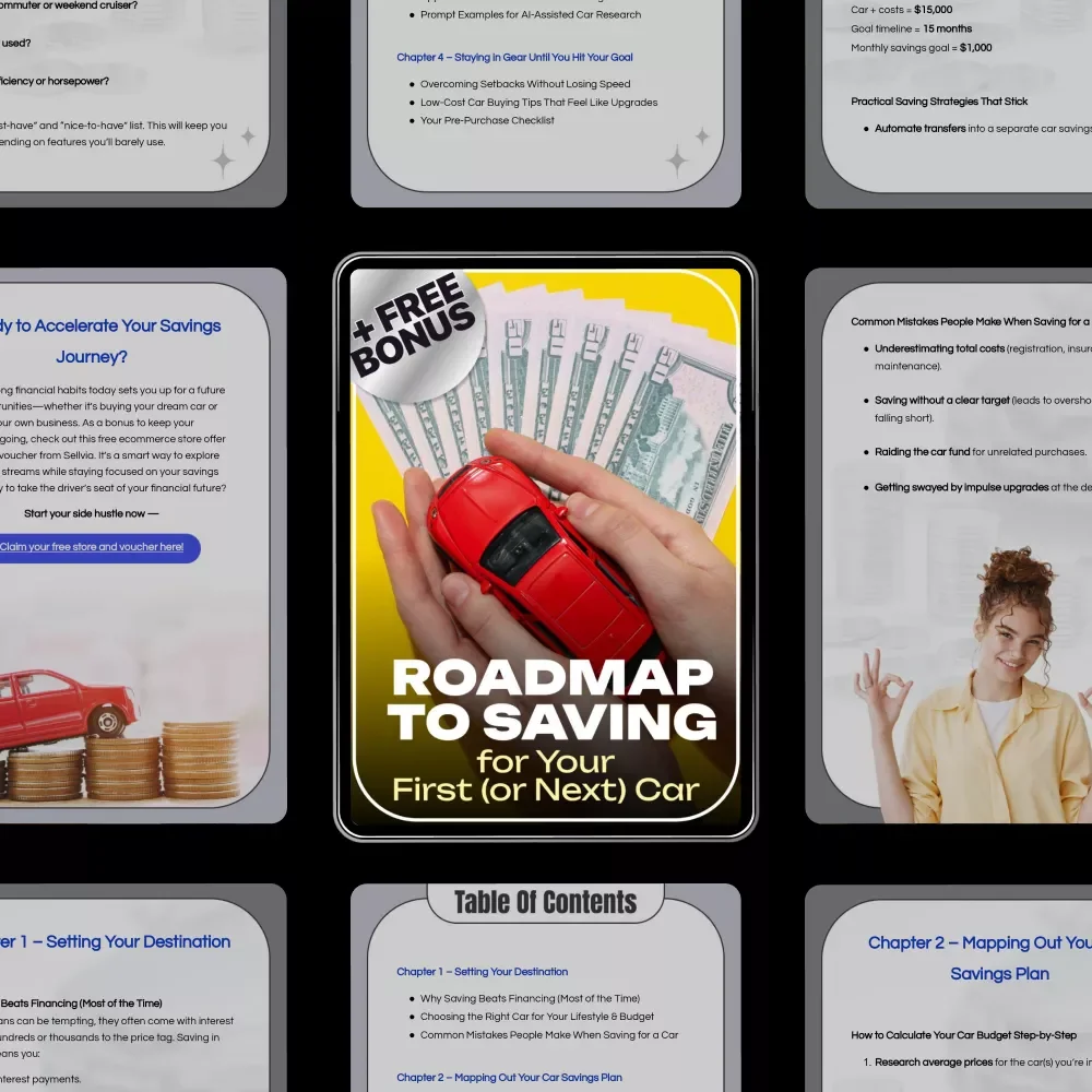Roadmap to Saving for Your First (or Next) Car – Step-by-Step Guide for Smart Buyers | Learn how to start saving money for a car