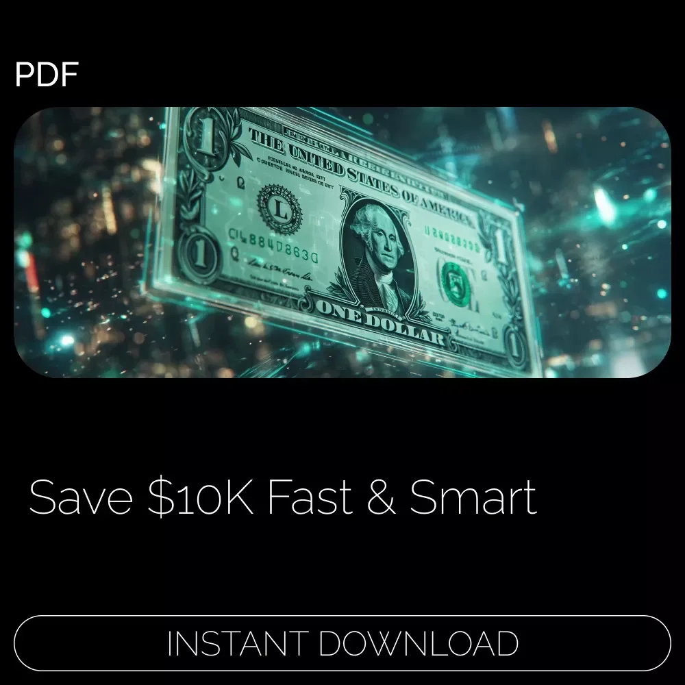 Save $10,000 in 100 Days: Your Rapid Wealth Guide | Ultimate How to Save 10000 in 100 Days System | Fast-Track Savings Planner for Ambitious Goal-Getters