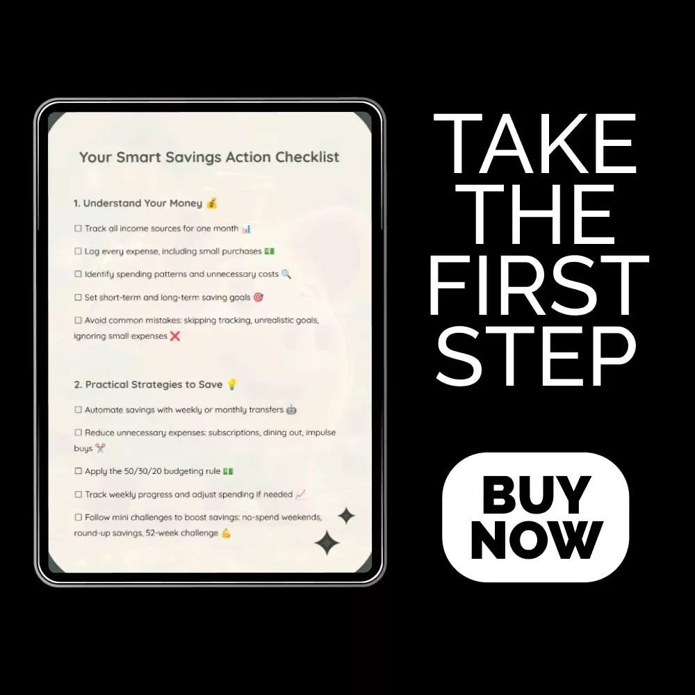 Your Smart Savings Action Checklist – How to Do Savings Step-by-Step Guide for Financial Success