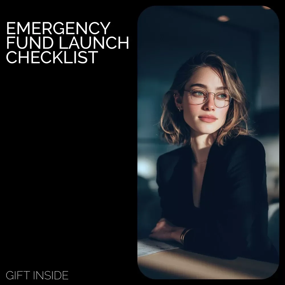 Emergency Fund Launch Checklist | Digital Download for Building Your Financial Safety Net