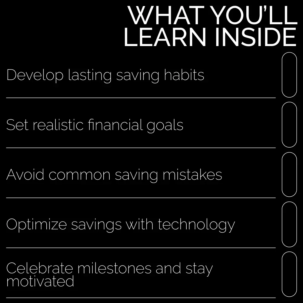 Step-by-Step Guide to Building Lasting Saving Habits | How to Develop Saving Habit for Long-Term Financial Success