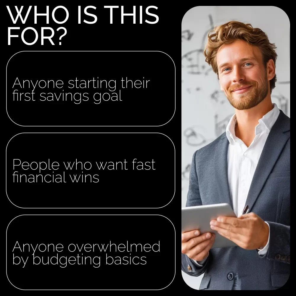 Save $1,000 Fast: Action Checklist | How to Save 1000 Step-by-Step Digital Checklist