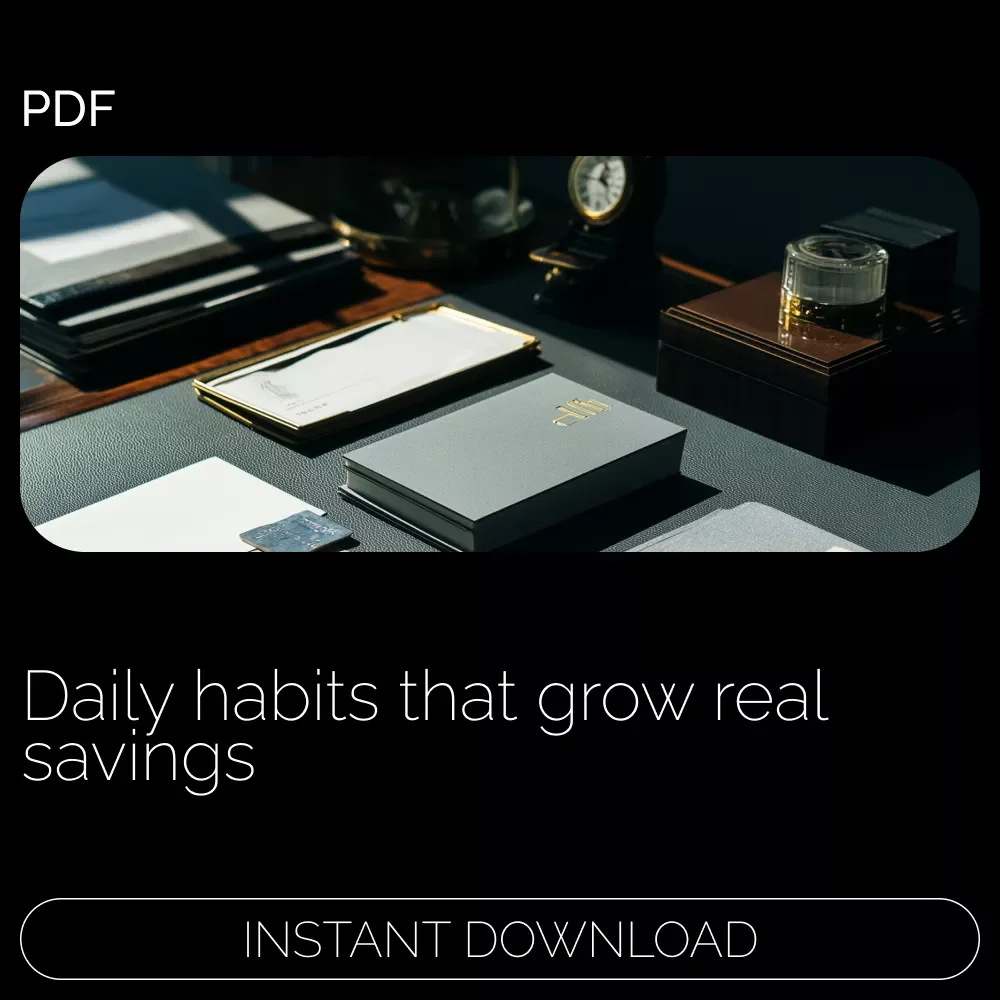 Save Money Daily: Simple Habits for Big Wins | Digital Savings Guide | Easy Daily Budgeting, AI Tools & Proven Ways on How to Save Money Daily