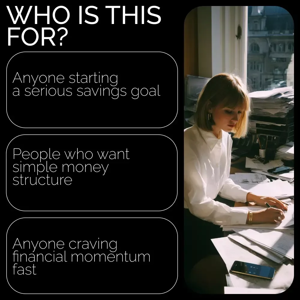$15K in 12 Months: The Action Plan | Step-by-Step Checklist for How to Save 15000 in a Year | Smart Money & Goal Tracker Download