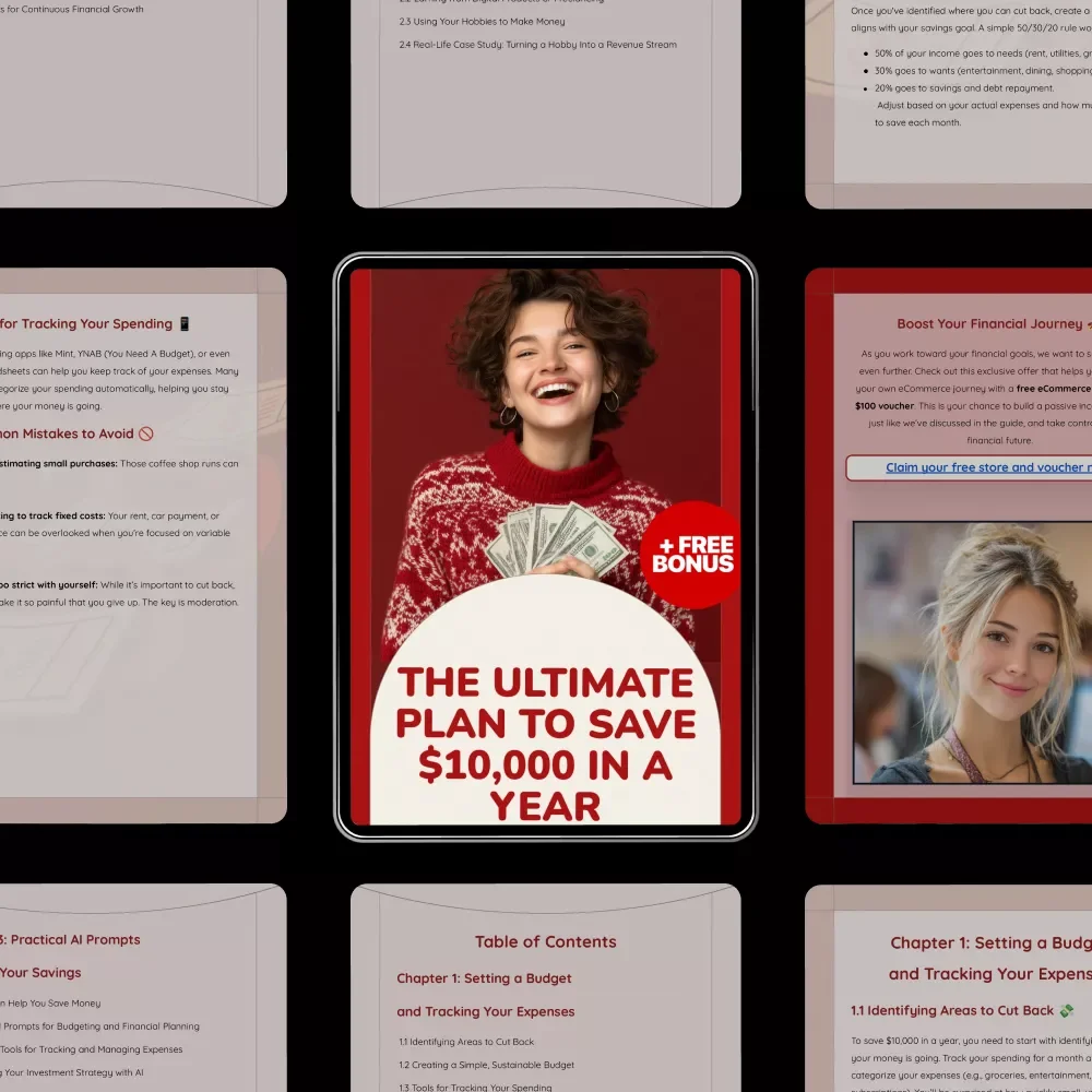 The Ultimate Plan to Save $10,000 in a Year | Step-by-Step Money Guide, Budgeting, Passive Income & AI Tools | How to Save $10 000 in a Year