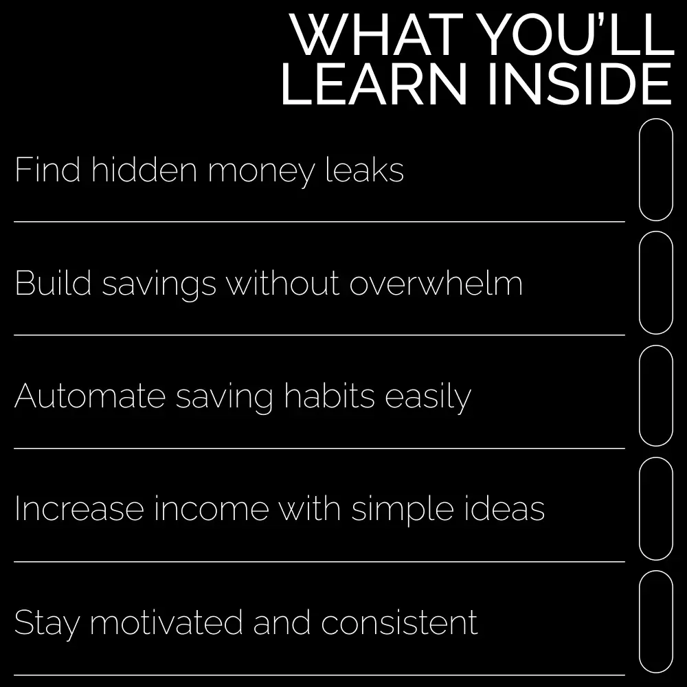 $3,000 in 6 Months: Your Smart Saving Blueprint – Practical Ebook on How to Save 3000 in 6 months, Budgeting, Smart Money Habits & Real-Life Saving Strategies
