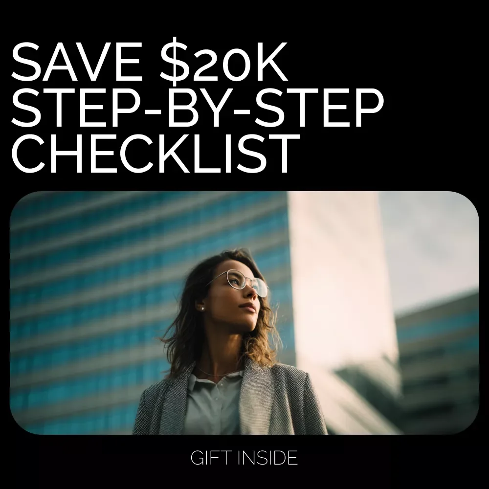 Save $20K Step-by-Step Checklist 💸 – A Simple, Actionable Plan Showing Exactly How to Save 20000 Without Overwhelm