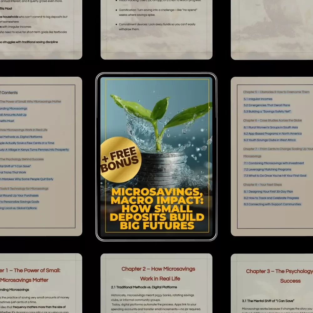 Microsavings, Macro Impact: How Small Deposits Build Big Futures | Practical Ebook Answering Are Microsavings Effective
