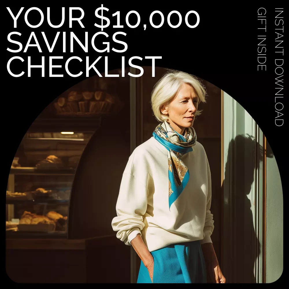 Your $10,000 Savings Checklist 💰 | Simple Step-by-Step Plan on how to save $10 000 in a year | Printable Money Saving Checklist
