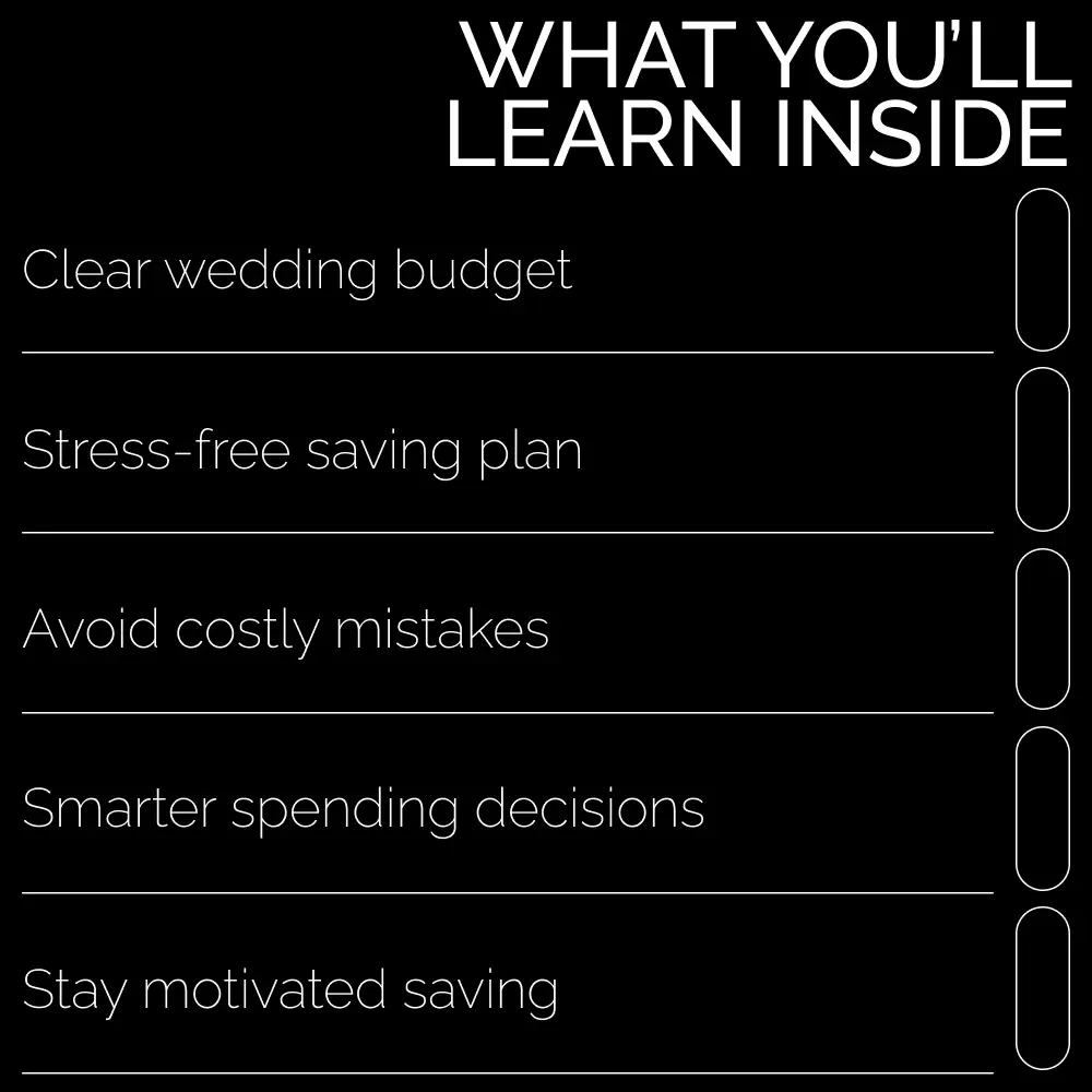 A Practical Guide to Saving for Your Dream Wedding – Simple Wedding Budget Planner, Smart Savings Strategies & Modern Tools for Couples