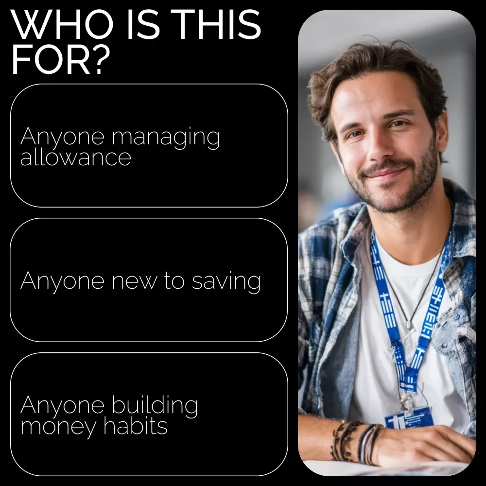 Student Savings Made Simple – Printable Checklist Guide on how to start saving money as a student | Budget Planner PDF for College & University Students