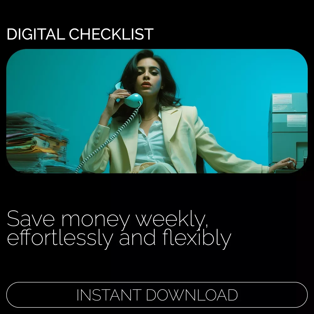 Checklist: Your Random Savings Adventure | Fun Money Challenge | Random Amount Weekly Savings Challenge Printable
