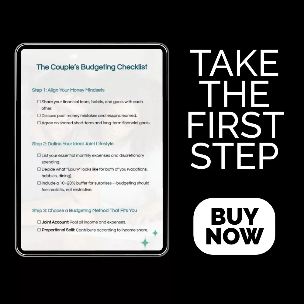 The Couple’s Budgeting Checklist – How to Budget as a Couple for Smart Money Management, Joint Goals, and Financial Harmony