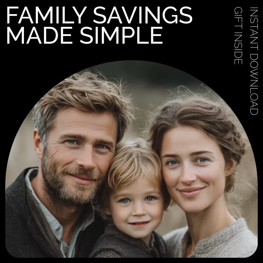 Family Savings Made Simple: The Ultimate Guide on How to Save Money as a Family