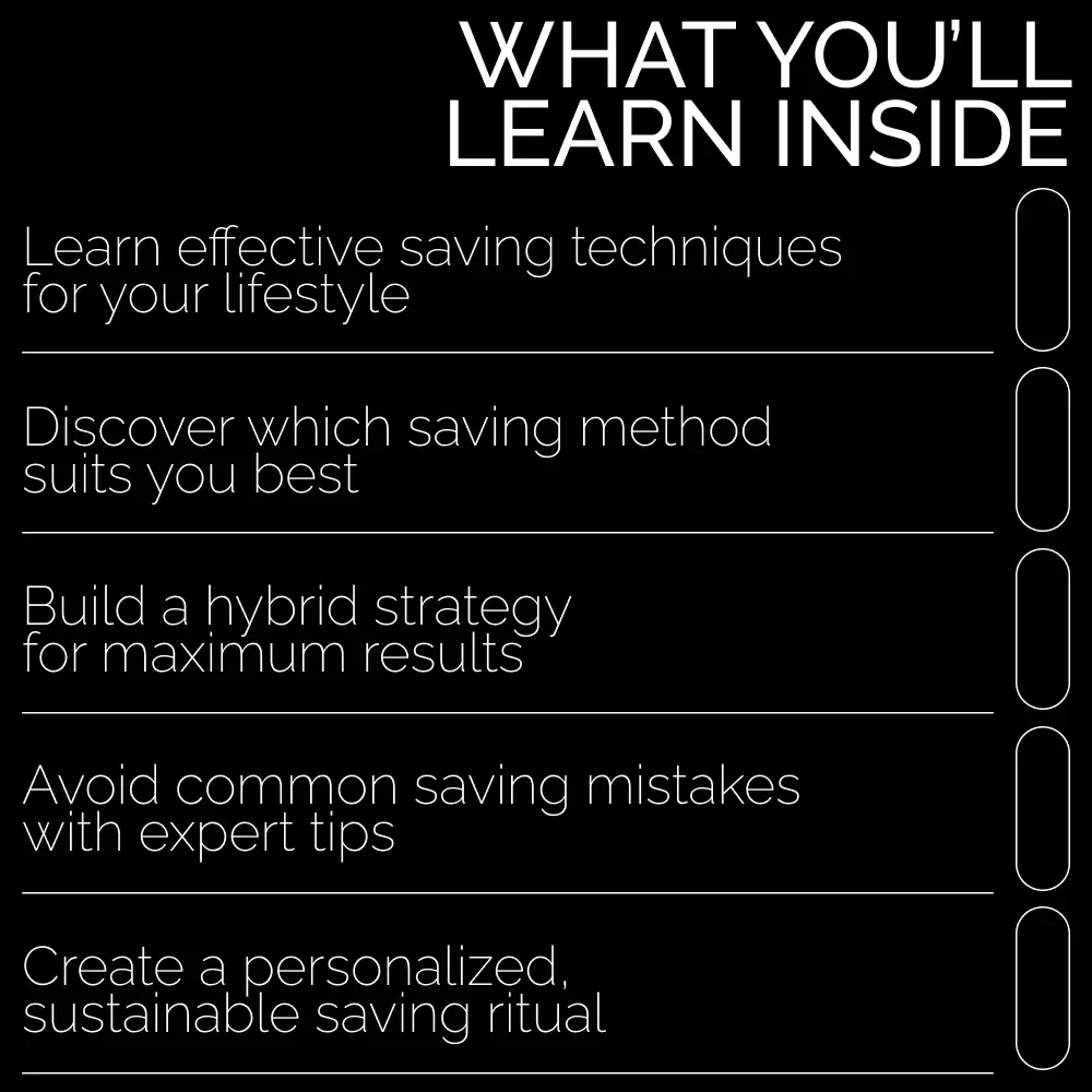 Microsaving vs. Traditional Saving Explained - The Ultimate Guide to Smart Saving Strategies