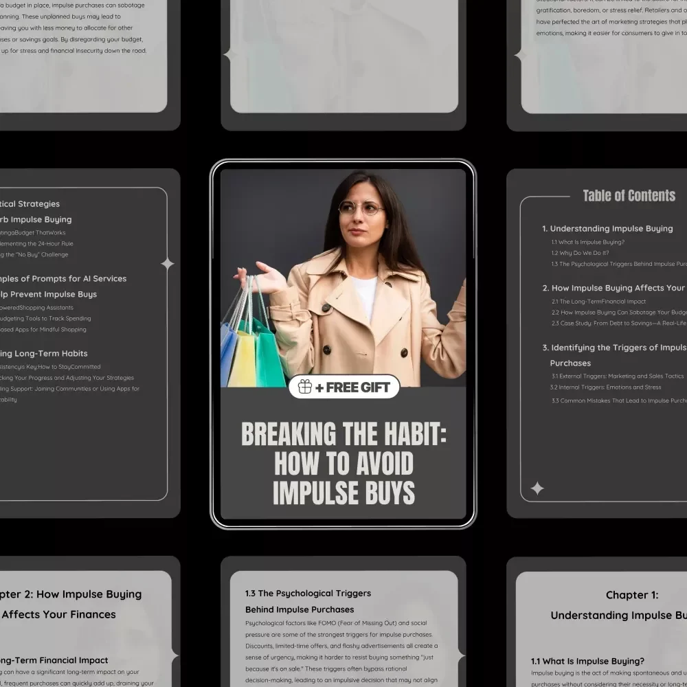 Breaking the Habit: How to Avoid Impulse Buys - A Step-by-Step Guide to Curbing Impulse Purchases and Building Better Spending Habits