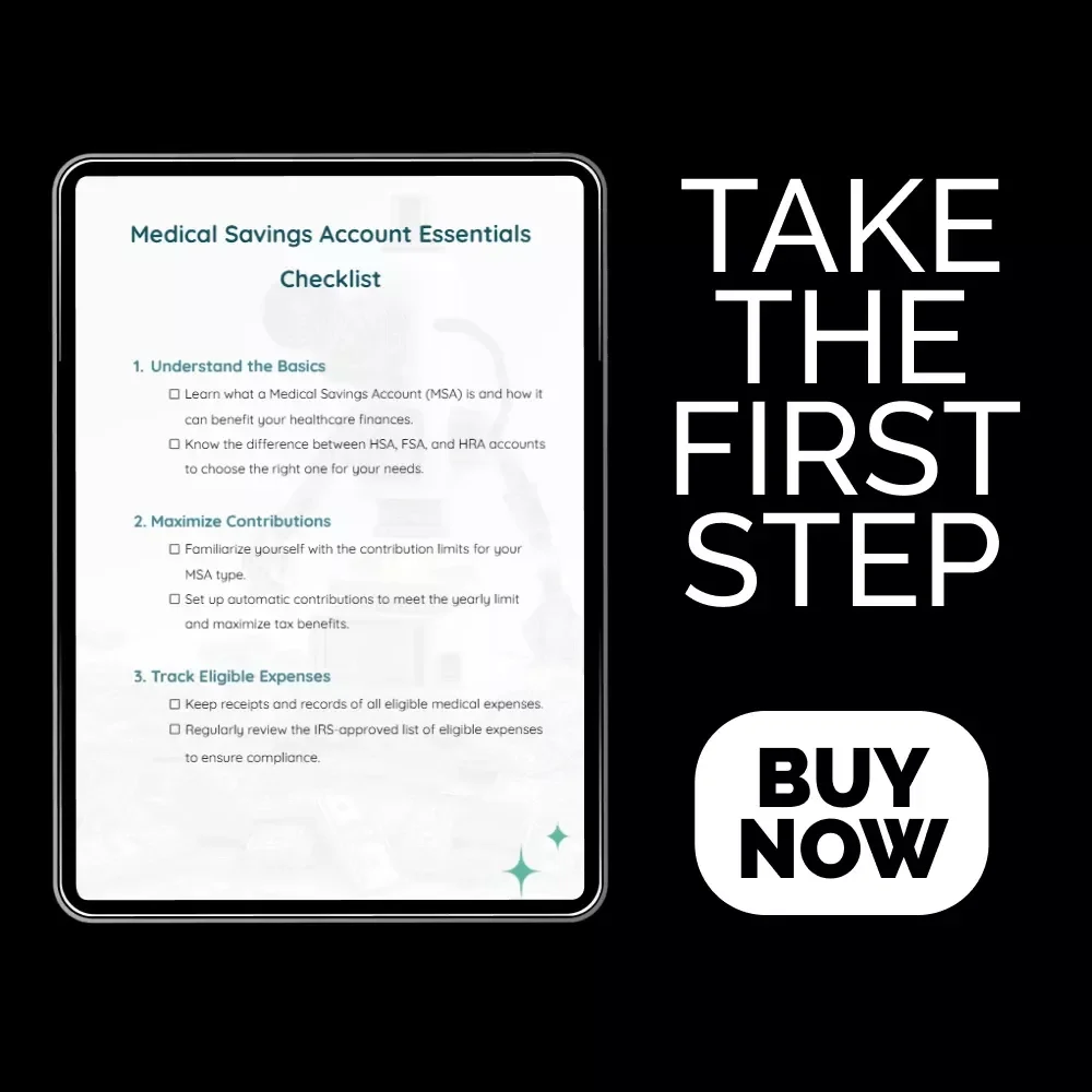 Medical Savings Account Essentials Checklist: Maximize Your Healthcare Savings