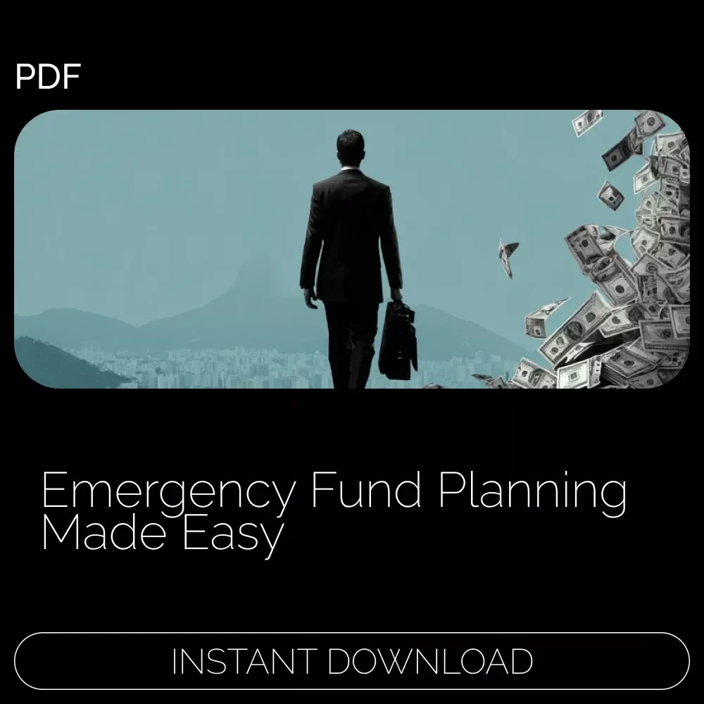 Emergency Fund Made Simple | How to Calculate Emergency Fund | Personal Finance eBook PDF | Beginner-Friendly Money eBook | Instant Digital Download