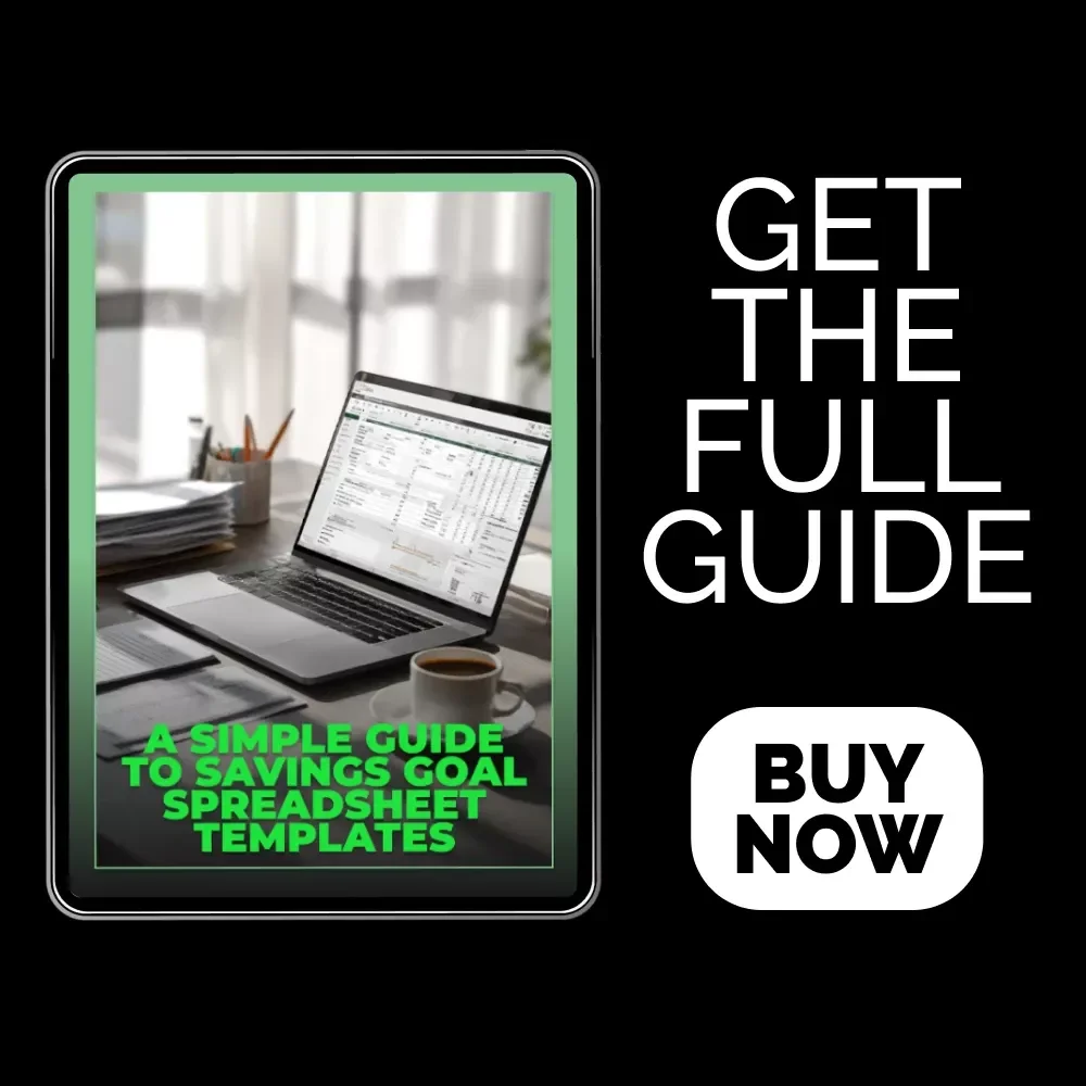 A Simple Guide to Savings Goal Spreadsheet Templates – Track and Reach Your Financial Goals Effortlessly