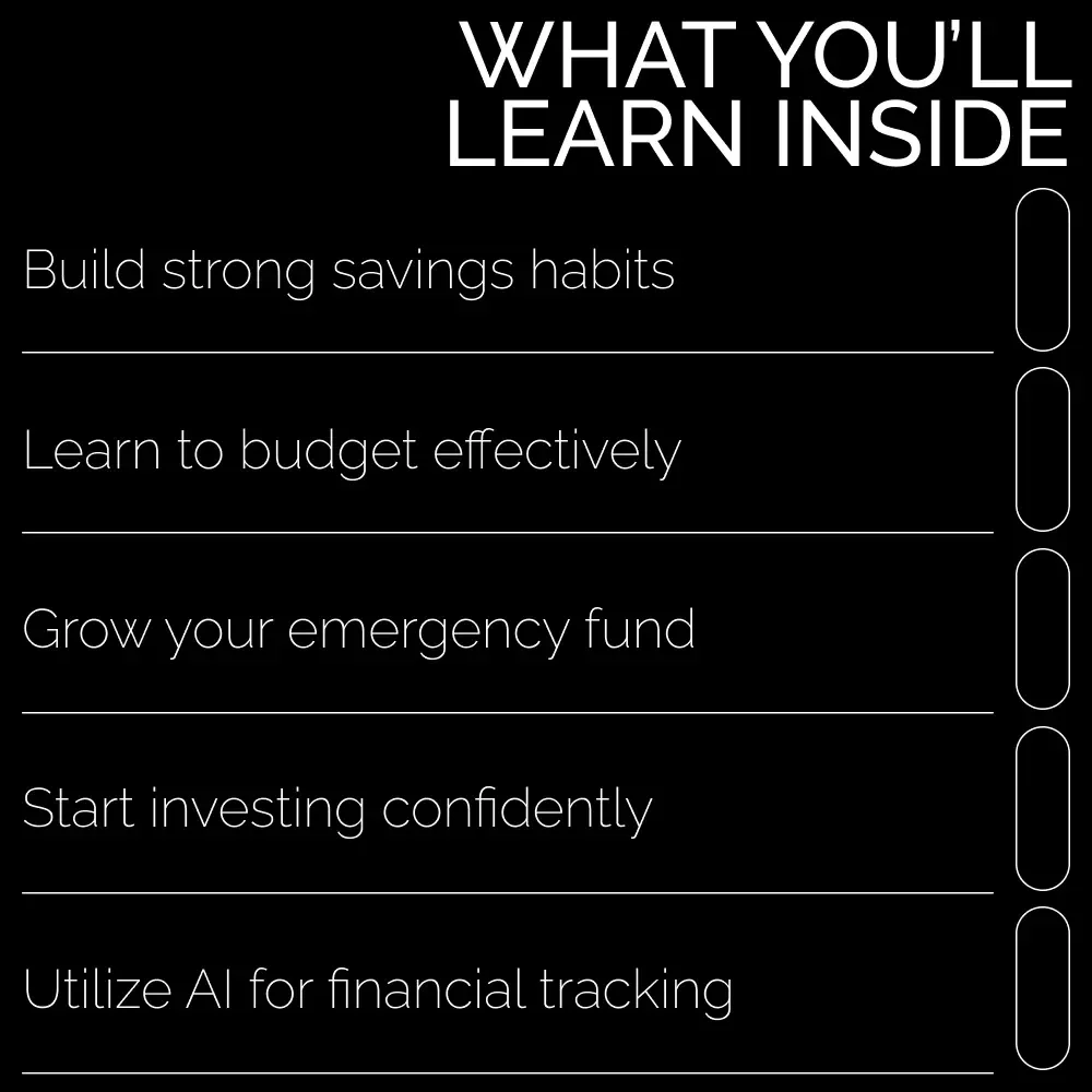 The Smart Saver’s Guide to Your First Paycheck: A Step-by-Step eBook to Building Your First Paycheck Saving Routine