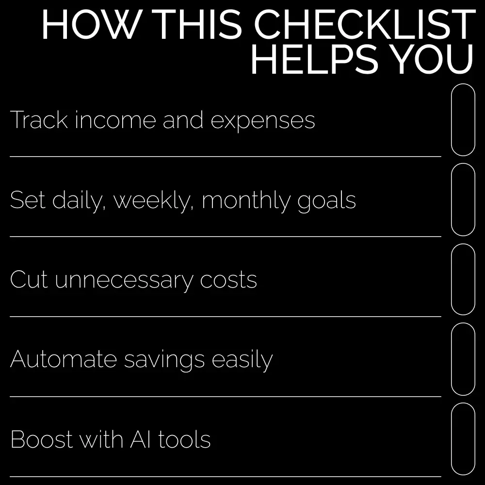 Checklist: Fast-Track Your $10K Savings – How to Save 10K in 3 Months Calculator Guide