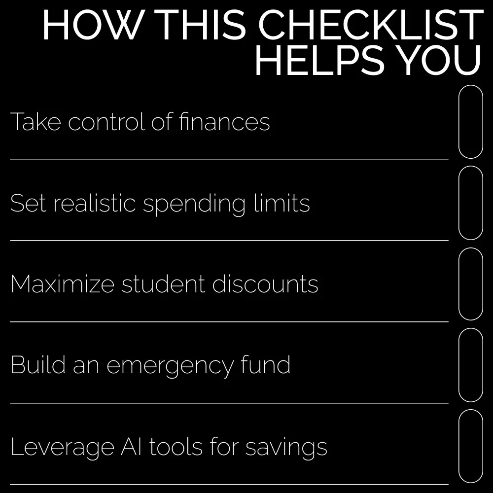 The Savvy Student’s Wallet Checklist – Essential Guide to Saving Money Effectively as a Student