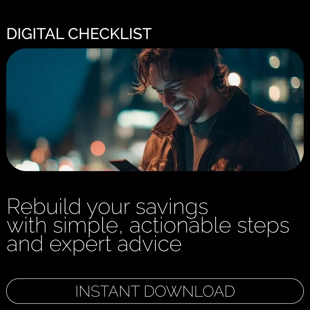 Checklist: Rebuild Your Savings Like a Pro! 💰 - Step-by-Step Guide to Regain Control of Your Finances