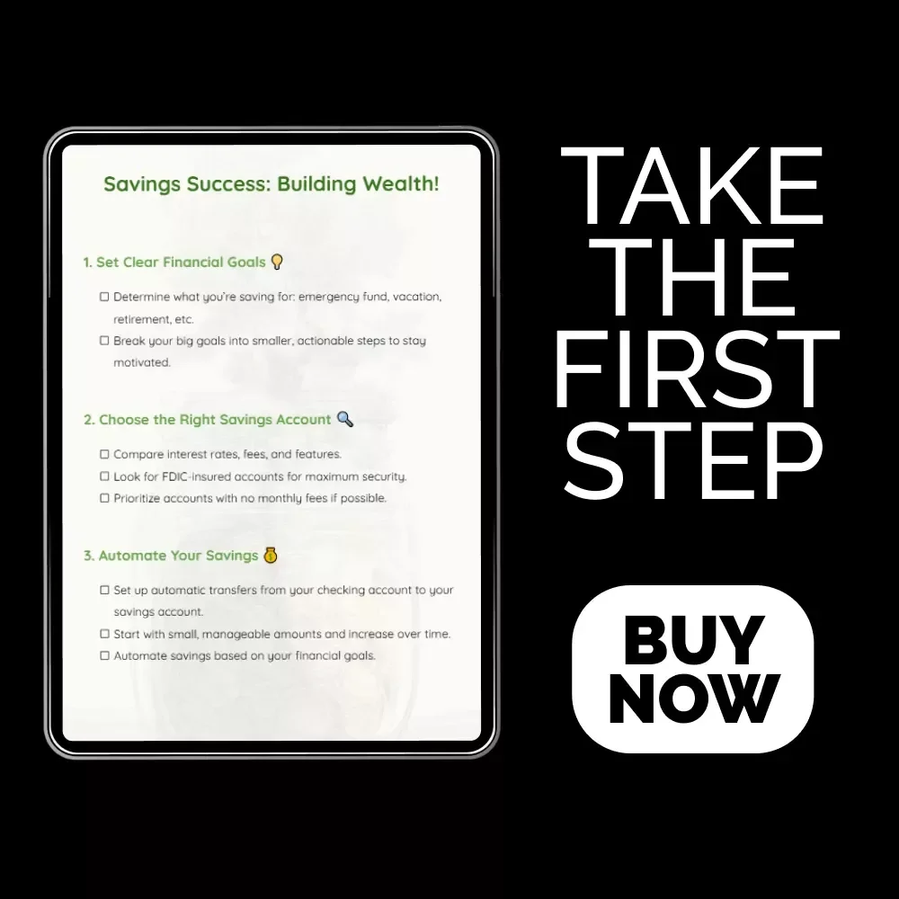 Savings Success: Building Wealth! A Step-by-Step Checklist to Maximize Your Savings Potential